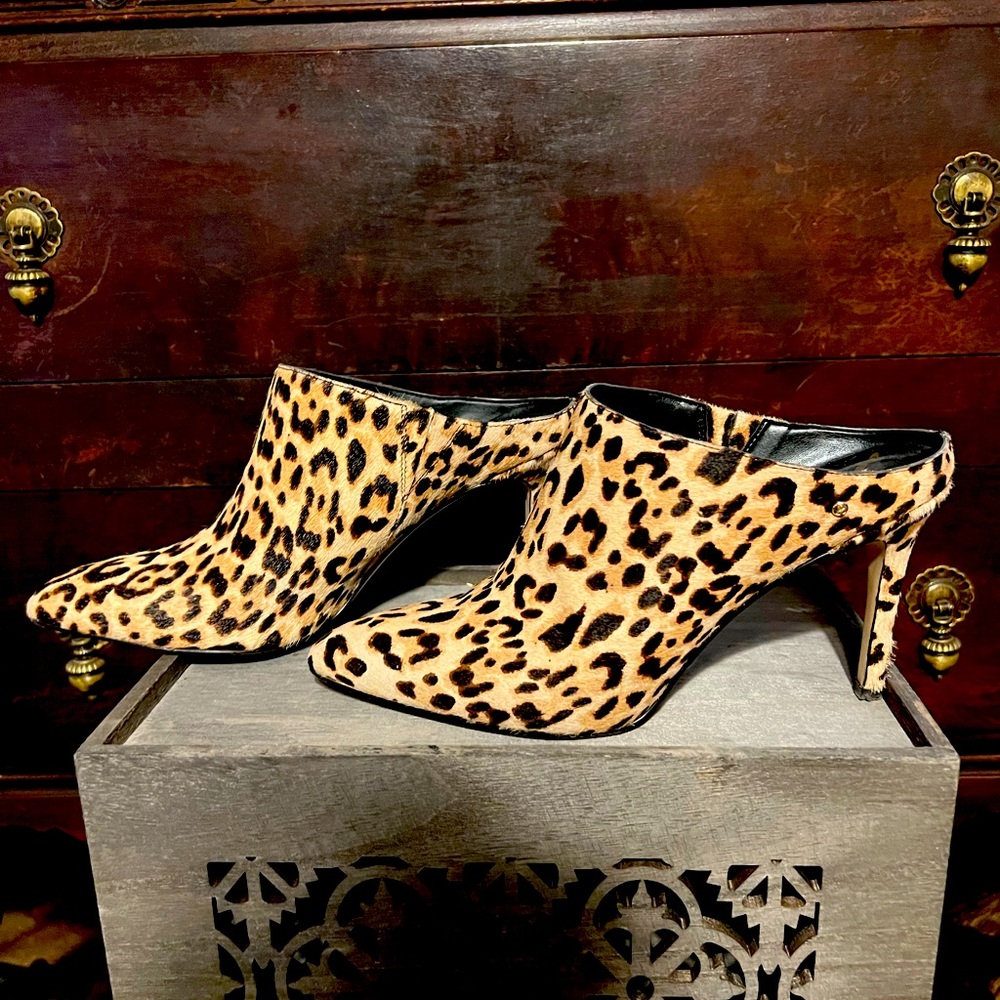 Animal print Mules. Sam Edelman